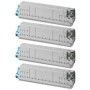Magente para OKI C834nw/C834dnw /C844dnw-10K46861306