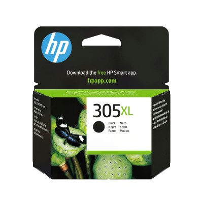 HP Tinteiro Original 305XL Preto de elevado rendimento