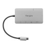 Targus DOCK419 Com fios USB 3.2 Gen 1 (3.1 Gen 1) Type-C Cinzento