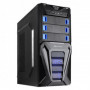 Caixa Atx Gaming 2Hix Chief - Black/Blue S/Fonte