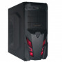Caixa Halfmman Gaming Atx - Roba - Black/Red