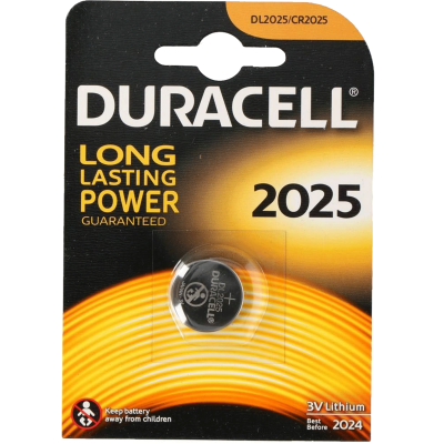 Pilha Duracell 3V 2025