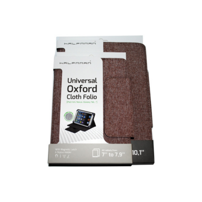 Capa Halfmman Universal 7" - 7,9" Oxford - Cast. Claro