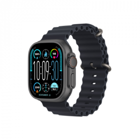 SmartWatch G9 Ultra 2 Max 49mm Amoled Mostrador Preto+ 2x Bracelete