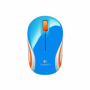 Rato Mini Sem Fios Logitech M187 1000 Dpi Azul