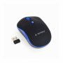 Rato Gembird Wireless Rubble 1600Dpi Pret/Azul