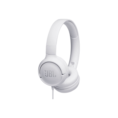 Auscultadores JBL Tune 500 Com Microfone Jack 3.5 Branco