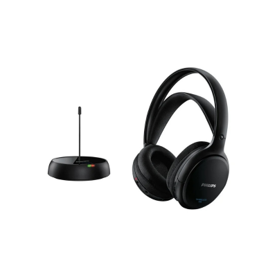 Auscultadores Wireless Philips SHC5200 Radiofrequência Preto