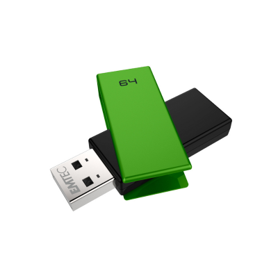 Pen Drive Emtec C350 64Gb Usb 2.0 Verde
