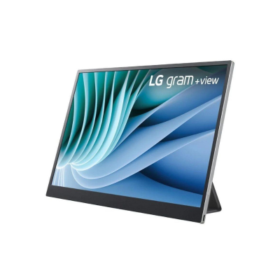 Monitor Portátil LG Gram+View 16MR70 16″ WQXGA Preto e Prateado