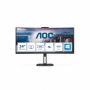 Monitor AOC VA 34″ 21:9 WQHD Webcam CU34V5CW/BK