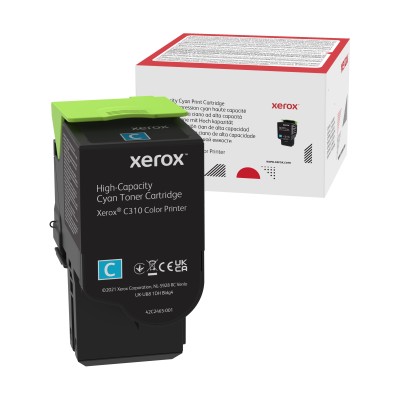 Xerox Cartucho de toner de alta capacidade C310 C315 Ciano (5 500 páginas)