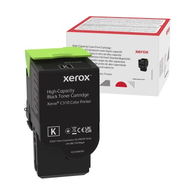 Xerox Cartucho de toner de alta capacidade C310 C315 Preto (8 000 páginas)