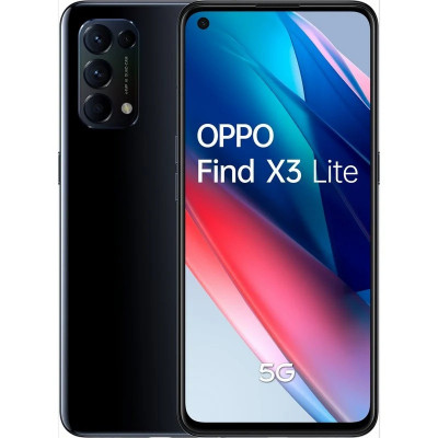 Smartphone Oppo Find X3 Lite 8Gb  128Gb  6.4"  5G  Preto
