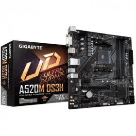 Motherboard Gigabyte  A520M DS3H  mATX AM4