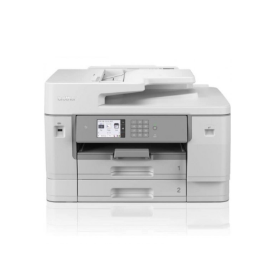 Impressora Multifunções Jacto de Tinta A3 Brother MFC-J6955DW WiFi Fax Duplex 30ppm Branco