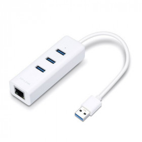 Adaptador Usb3.0 TP Link  Rede RJ45 GigaBit e HUB 3 Portas