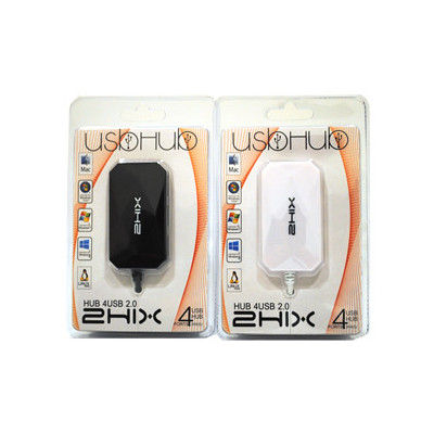 Hub Usb 4*Portas Usb 2.0 - 2Hix - Branco