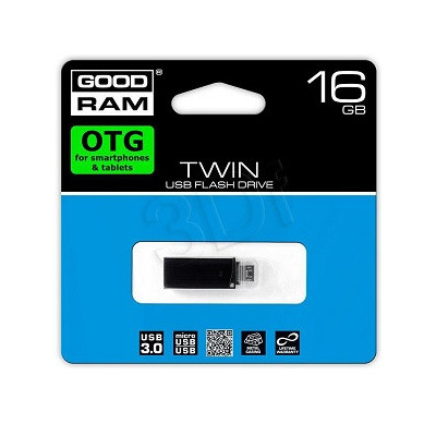 Pen Drive Goodram 16Gb Twin - Usb 3.0  Pc /  Tablet / Smartphone