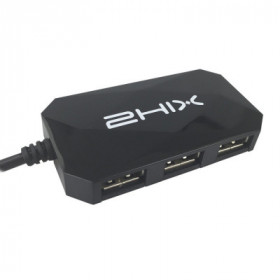 Hub Usb 4*Portas Usb 2.0 - 2Hix - Preto