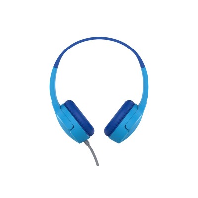 Belkin SoundForm Mini - Auscultadores supra-aurais com microfonoe - no ouvido - com cabo - macaco de 3,5 mm - azul