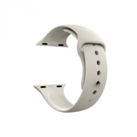 Silicon Straps White para Smartwatch 42mm até 49mm
