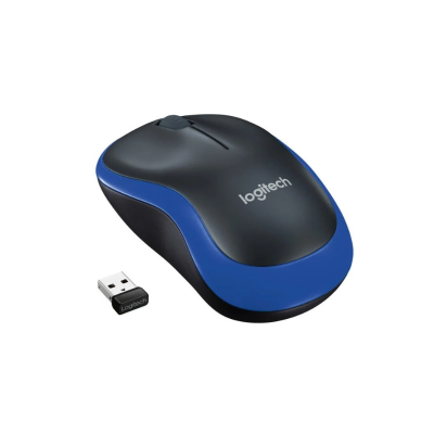 Rato Sem Fios Logitech M185 1000 Dpi Azul