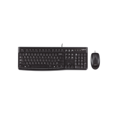 Conjunto Logitech MK120 USB Teclado + Rato 1000dpi 3 Botões Português