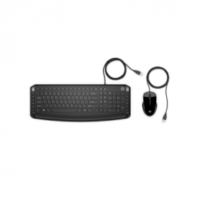 Conjunto Teclado + Rato HP Pavilion 200 Preto