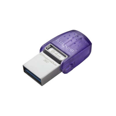 Pen Drive Kingston DataTraveler microDuo 3C  64GB USB + Type-C 3.2 Gen 1