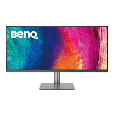 BenQ PD3420Q monitor de ecrã 86,4 cm (34") 3440 x 1440 pixels Quad HD LED Cinzento