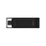 Kingston Technology DataTraveler 70 unidade de memória USB 128 GB USB Type-C 3.2 Gen 1 (3.1 Gen 1) Preto