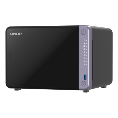 QNAP TS-632X-4G servidor NAS e de armazenamento Tower Alpine Alpine AL-524 4 GB DDR4 QNAP QTS Preto