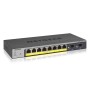 NETGEAR GS110TP Gerido L2 L3 L4 Gigabit Ethernet (10 100 1000) Power over Ethernet (PoE) Cinzento