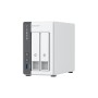 QNAP TS-216G servidor NAS e de armazenamento Tower Cortex-A Cortex-A55 4 GB HDD Branco