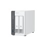 QNAP TS-216G servidor NAS e de armazenamento Tower Cortex-A Cortex-A55 4 GB HDD Branco