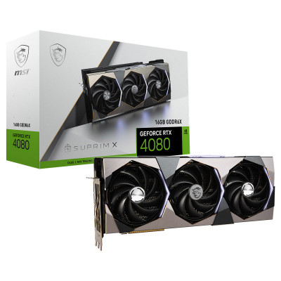 Placa GrÃ¡fica MSI RTX 4080 Suprim X 16GB GDDR6X