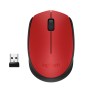 Logitech M171 Red-K rato Escritório Ambidestro RF Wireless Ótico 1000 DPI