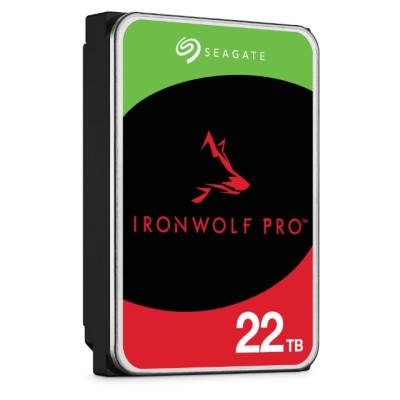 Seagate IronWolf Pro ST22000NT001 unidade de disco rígido 22 TB 7200 RPM 512 MB 3.5" Serial ATA III