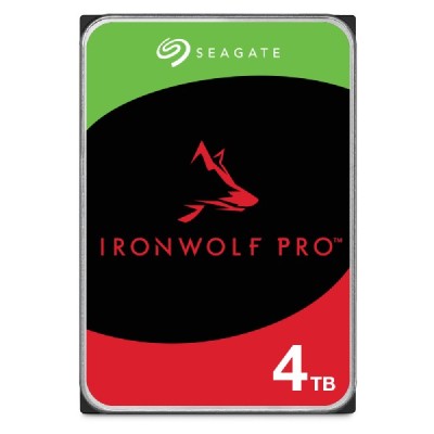 Seagate IronWolf Pro ST4000NT001 unidade de disco rígido 4 TB 7200 RPM 256 MB 3.5"