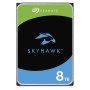 Seagate SkyHawk unidade de disco rígido 8 TB 256 MB 3.5" Serial ATA III