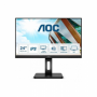 Monitor AOC 24″ Ips (23.8) Full HD Vga Dvi Hdmi Dp Usb Multimédia Tem Pivot Preto