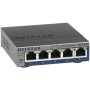 NETGEAR GS105E-200PES switch de rede Gerido L2 L3 Gigabit Ethernet (10 100 1000) Cinzento