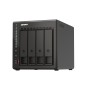 QNAP TS-453E NAS Tower Intel® Celeron® J6412 8 GB 0 TB QNAP QTS Preto