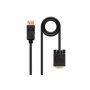 Cabo Nanocable Displayport Para Vga Macho 2Metros Preto