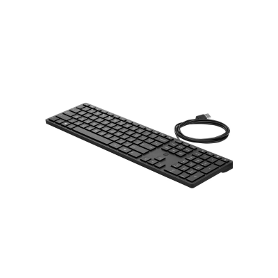 Teclado HP 320K Wired Keyboard Preto