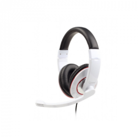 Auscultadores Gembird Stereo MHS-001 3.5MM Branco