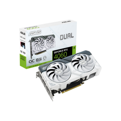 Placa Gráfica Asus Dual RTX4060 8GB GDDR6 Branca