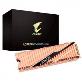 Disco SSD Gigabyte AORUS Gen 4 500Gb  M.2 NVMe  Com Cooler