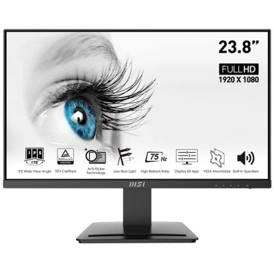 Monitor MSI Pro 24" MP243 Preto